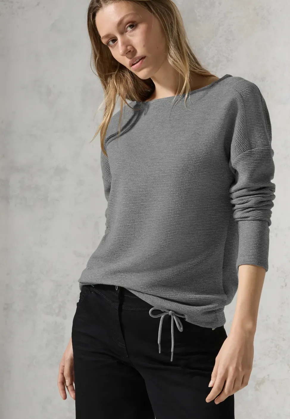 T-shirt ottoman scintillant