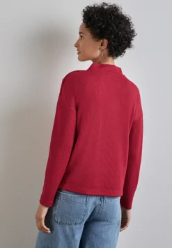 T-shirt structuré avec boutons