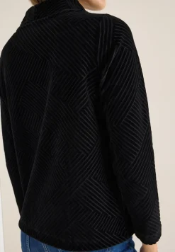 T-shirt structuré avec col funnel