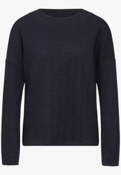 T-shirt structuré avec turtleneck