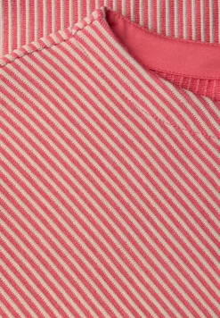 T-shirt structuré deux tons