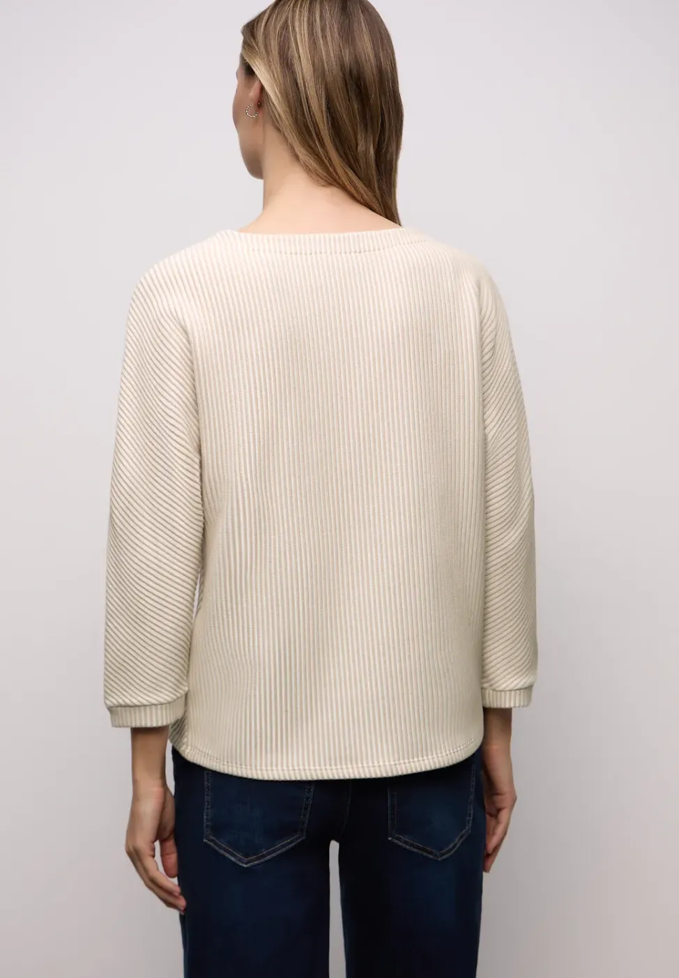 T-shirt structuré deux tons