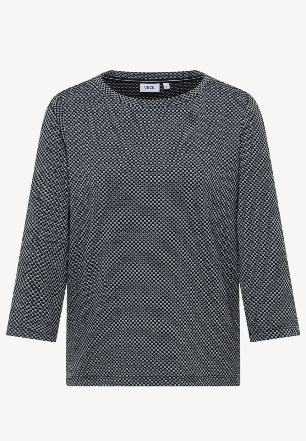 T-shirt structuré Two Tone