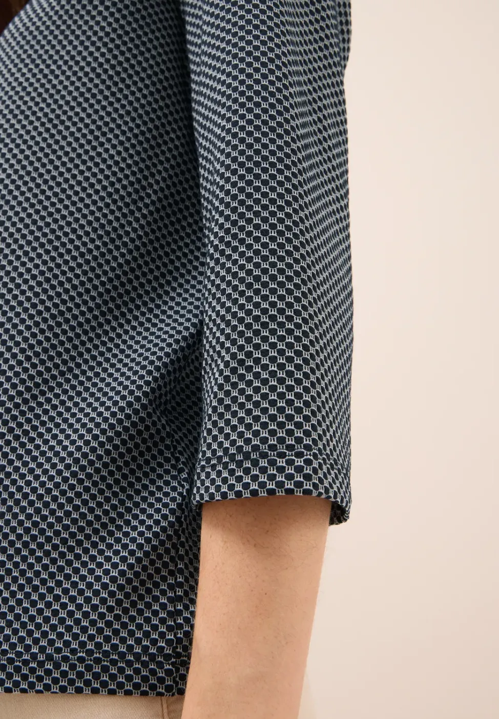 T-shirt structuré Two Tone
