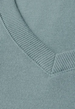 T-shirt tricoté col V