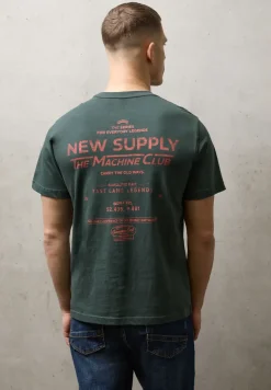 T-shirt avec backprint