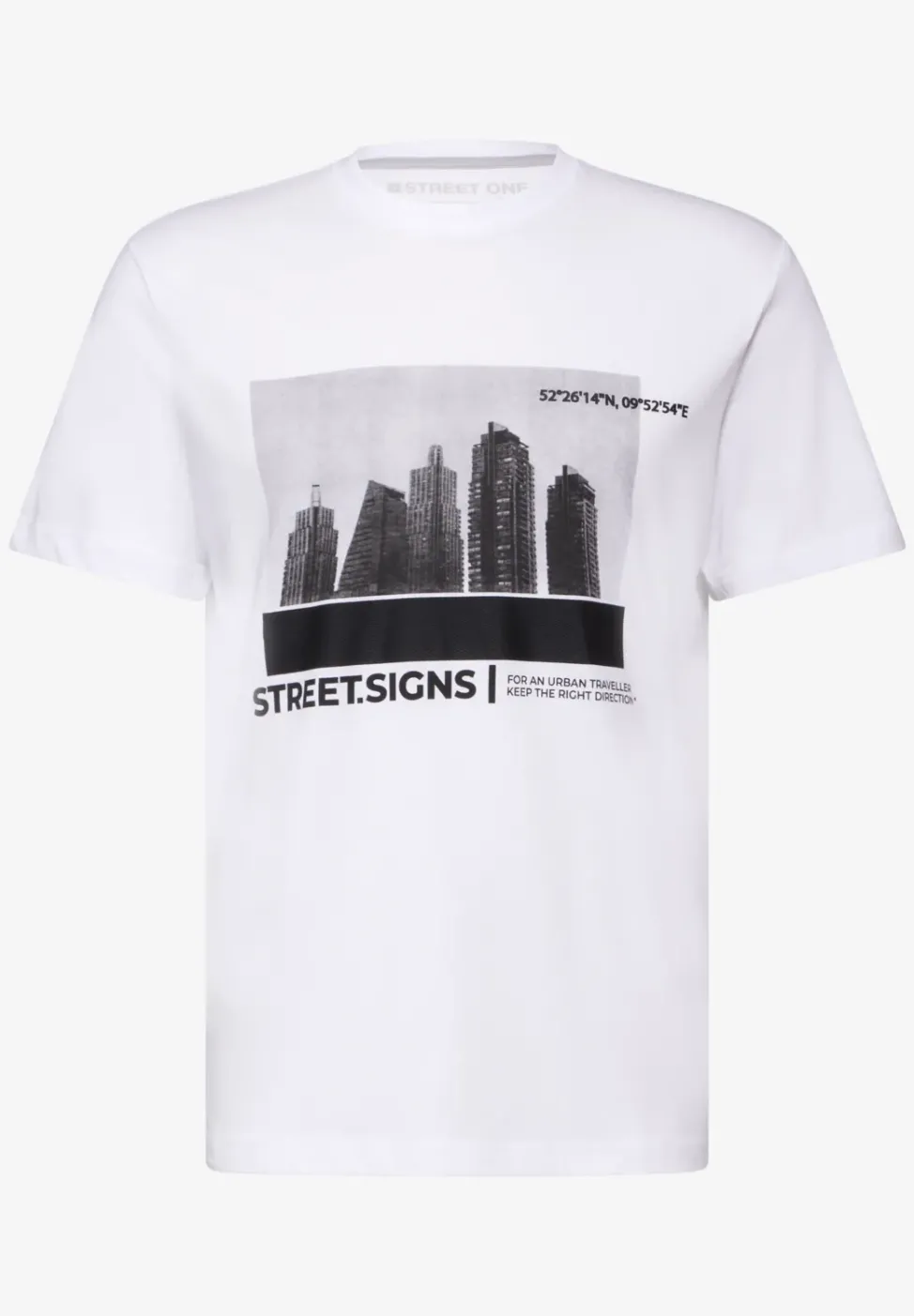 T-shirt avec impression de la skyline