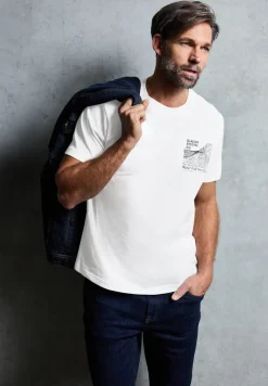 T-shirt basique avec chestprint
