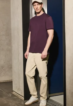 T-shirt basique en couleur unie