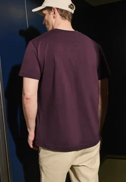 T-shirt basique en couleur unie