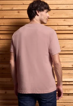 T-shirt basique en couleur unie