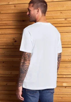 T-shirt basique en couleur unie