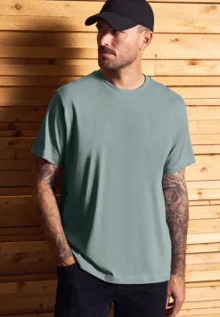 T-shirt basique en couleur unie