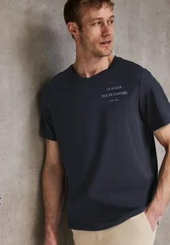 T-shirt à col en V