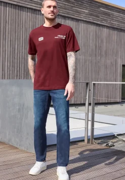 T-shirt à col rond avec chestprint
