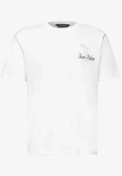 T-shirt à col rond avec chestprint