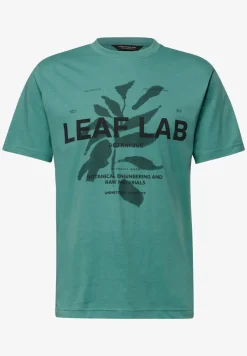 T-shirt à col rond et imprimé