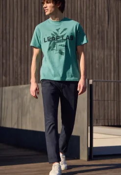 T-shirt à col rond et imprimé