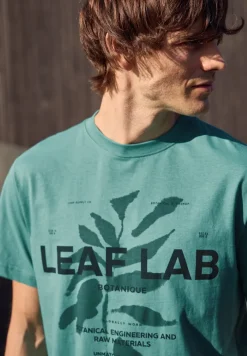 T-shirt à col rond et imprimé