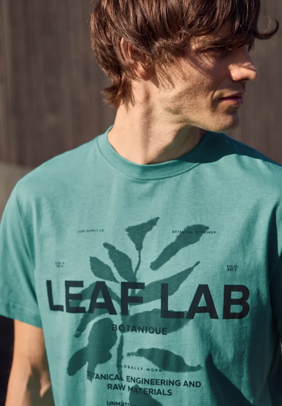 T-shirt à col rond et imprimé