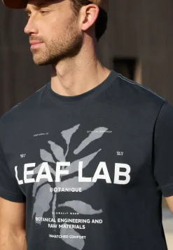 T-shirt à col rond et imprimé