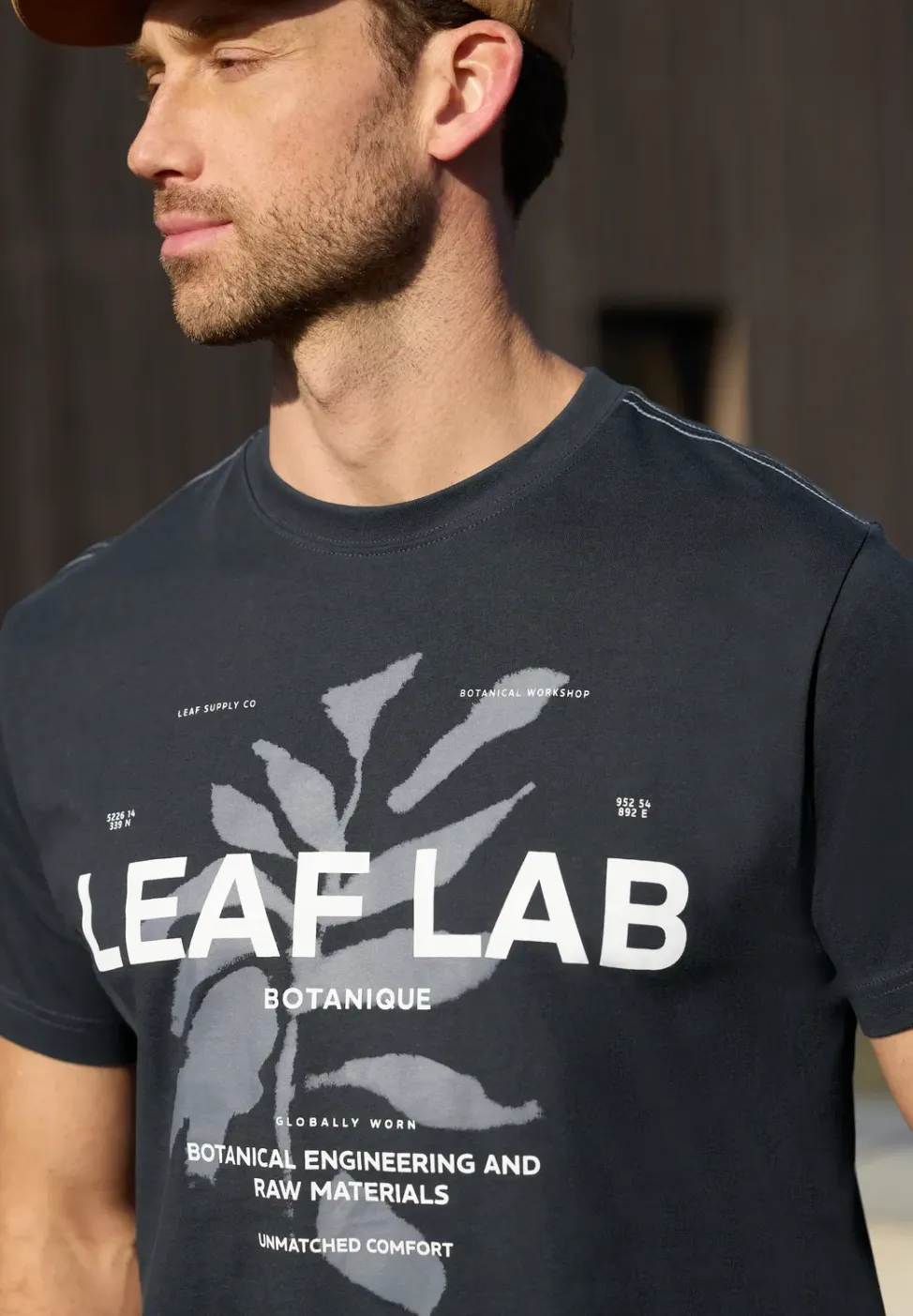 T-shirt à col rond et imprimé