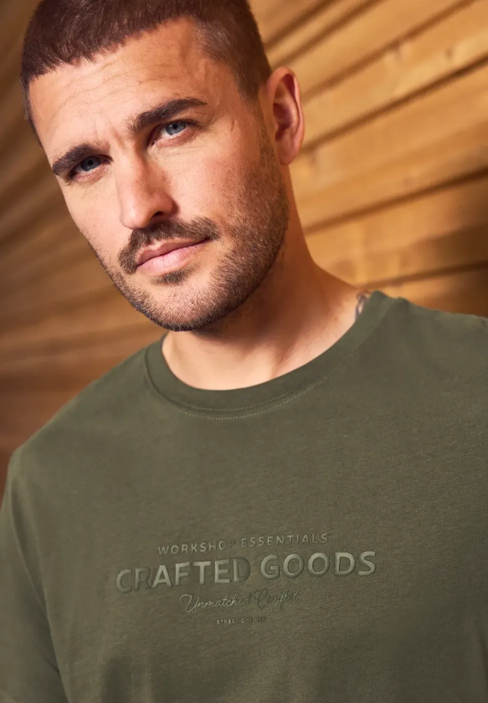 T-shirt doux avec wording