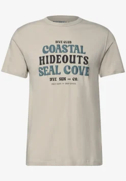 T-shirt en coton avec wording