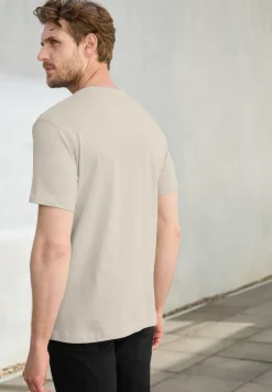 T-shirt en coton avec wording