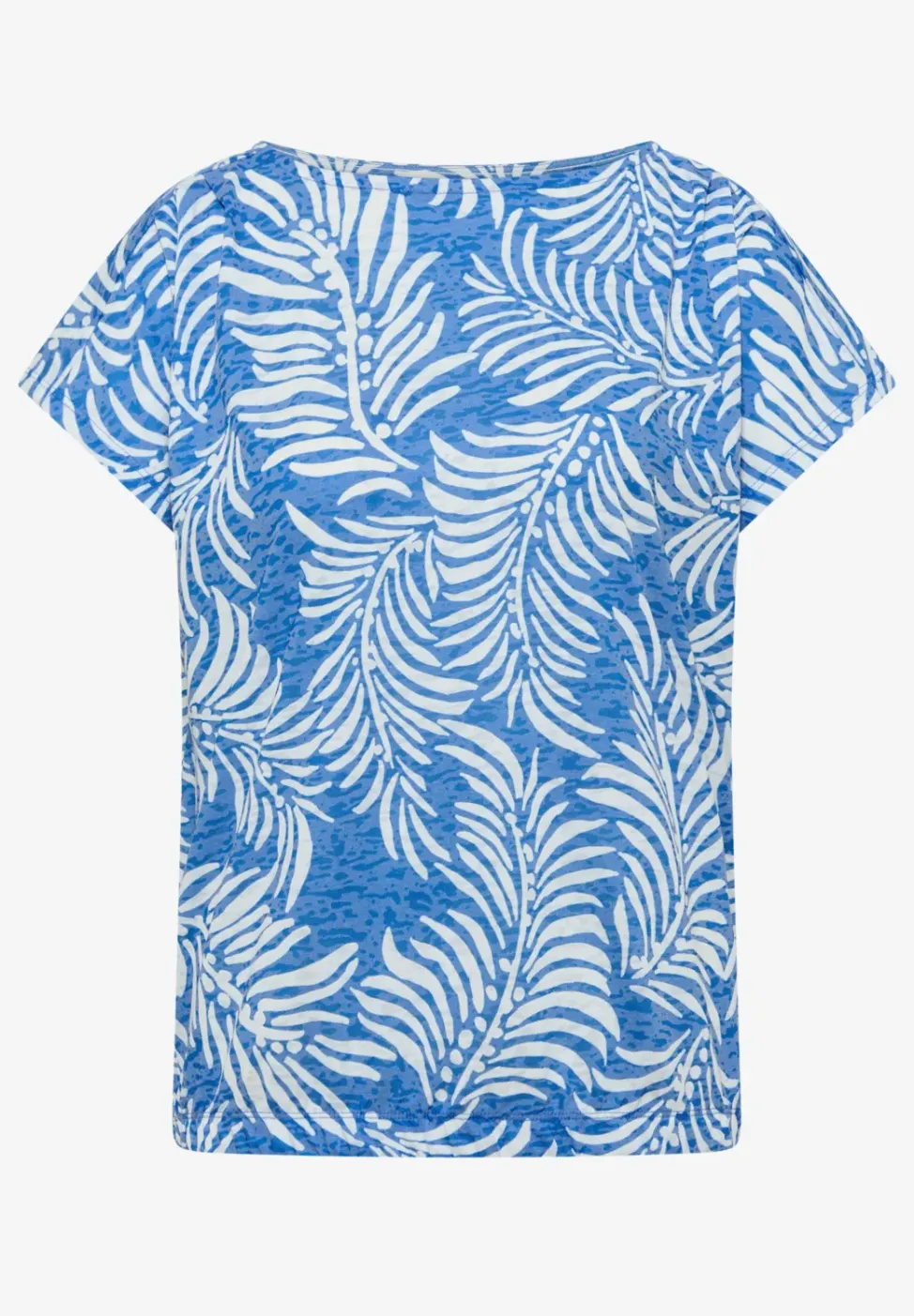 T-shirt à l'effet dévoré