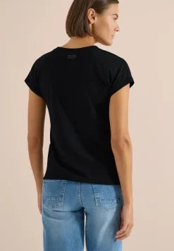 T-shirt à manches courtes en forme de tunique