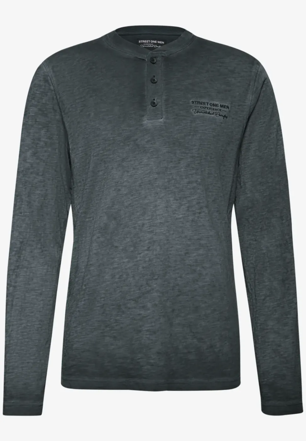 T-shirt à manches longues Henley
