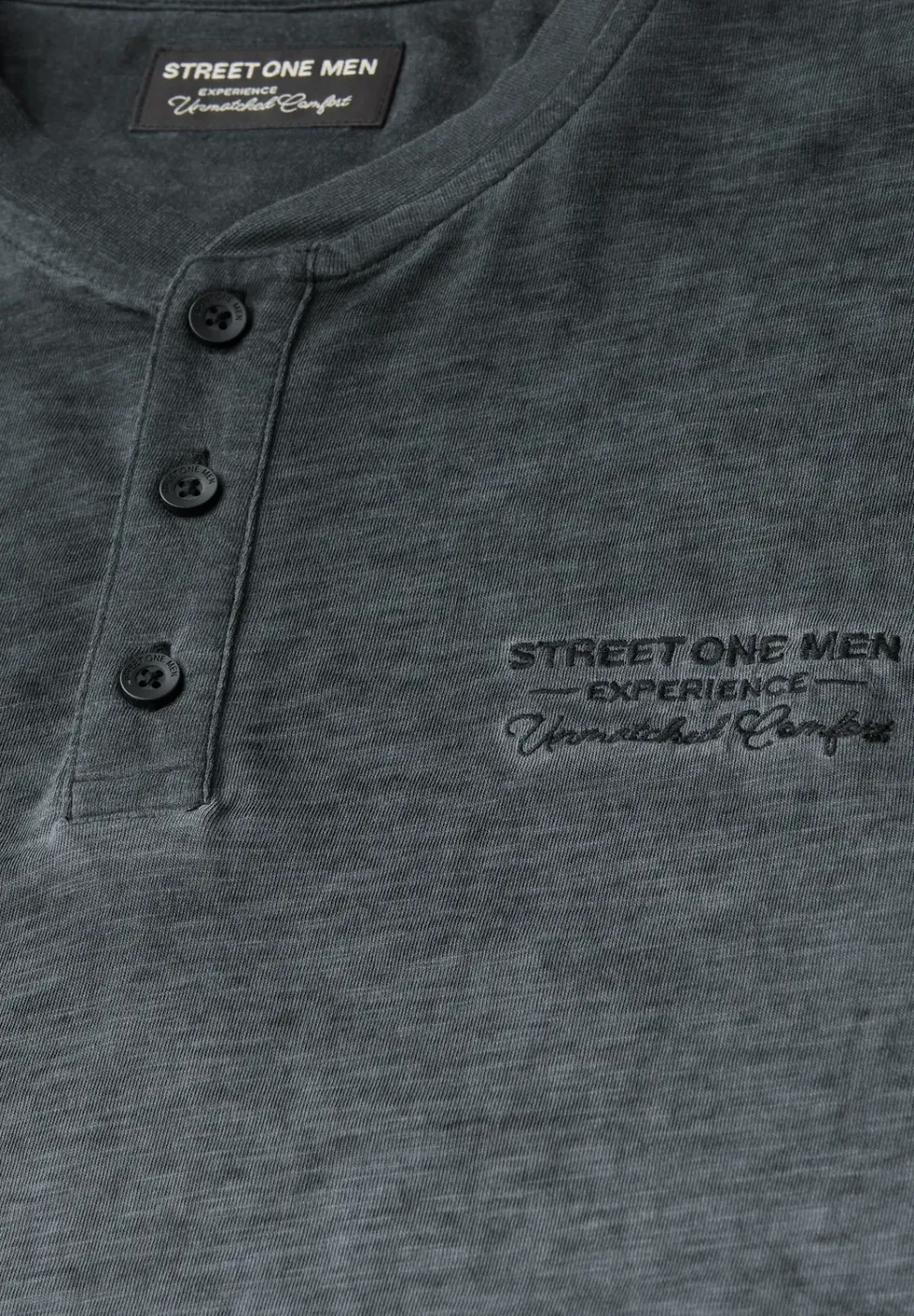 T-shirt à manches longues Henley