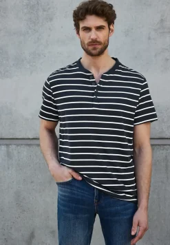T-shirt rayé Henleys