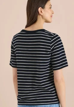 T-shirts à rayures en pack de 2