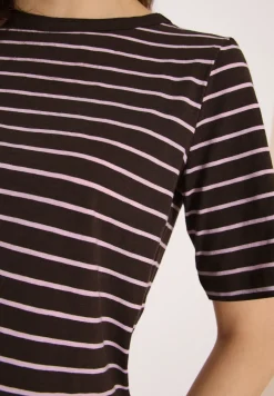 T-shirts à rayures en pack de 2