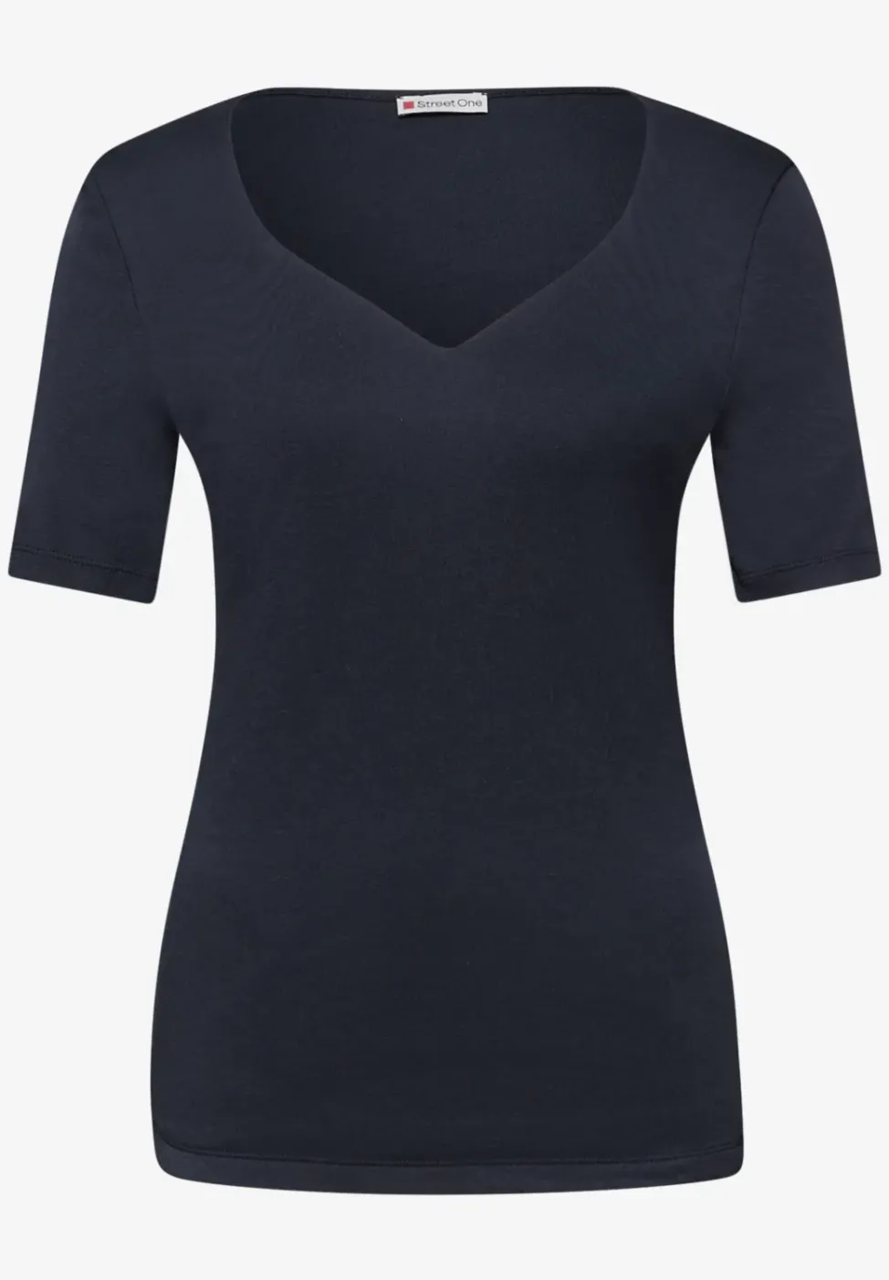 T-shirts avec encolure en cœur en pack de 2