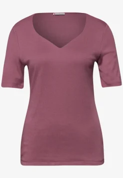 T-shirts avec encolure en cœur en pack de 2