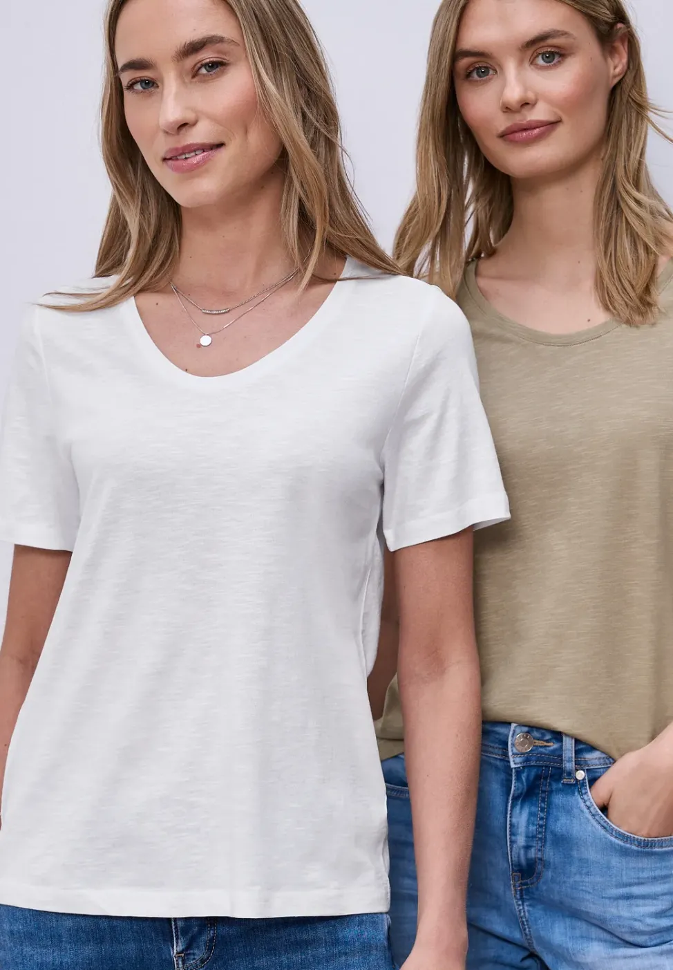 T-shirts basiques en pack de 2