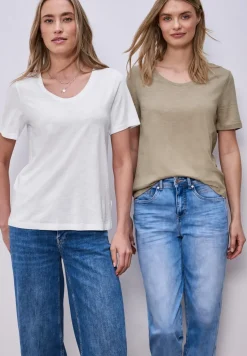 T-shirts basiques en pack de 2