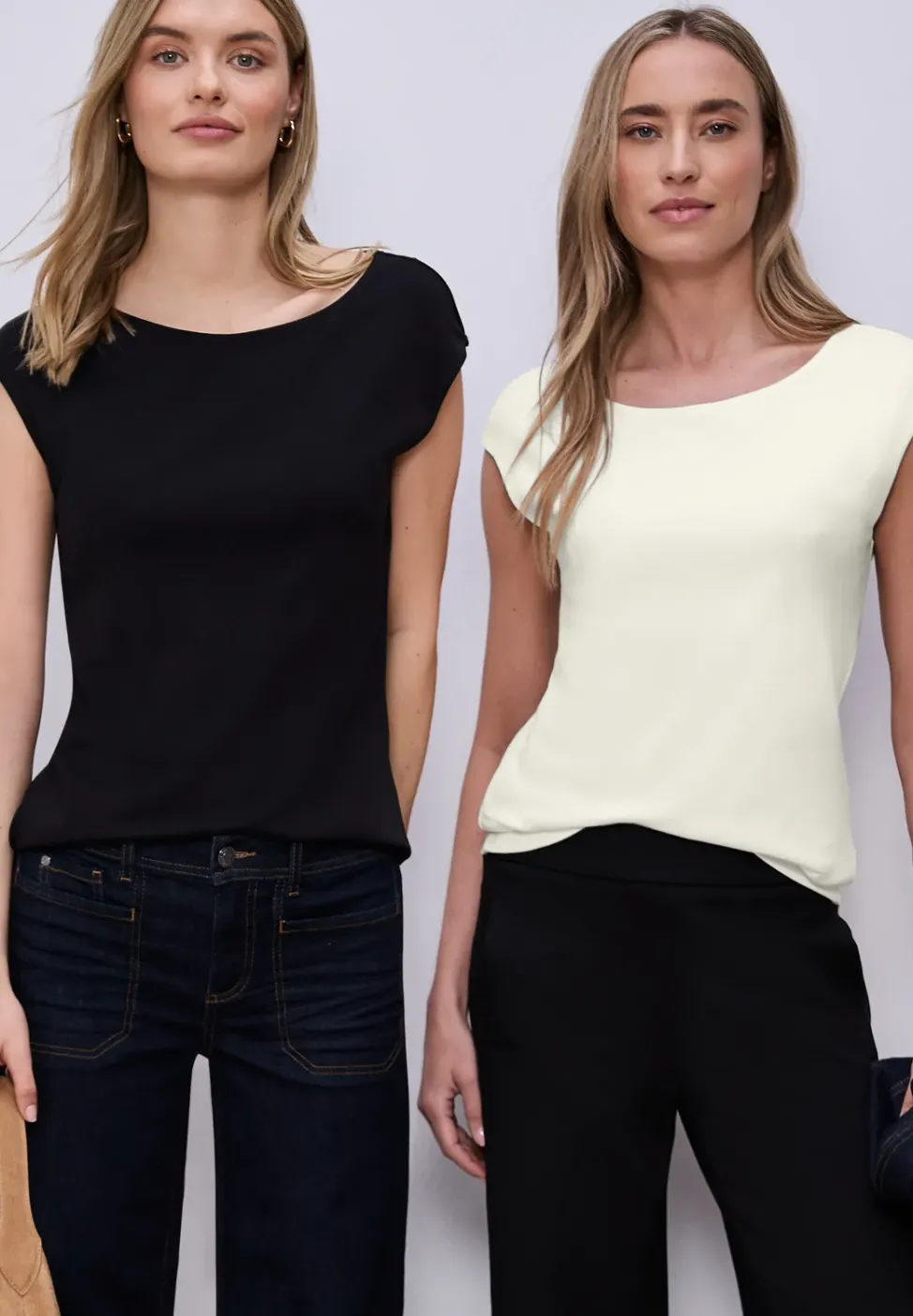 T-shirts basiques en pack de 2