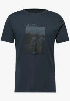T-shirt Slub avec photo imprimée