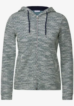 Veste à capuche bouclette