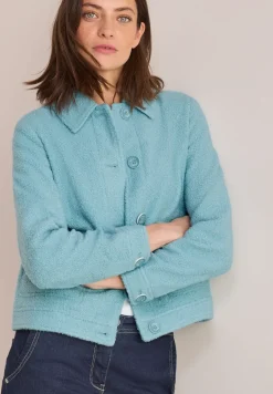 Veste aspect laine