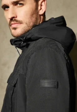 Veste au look délavé
