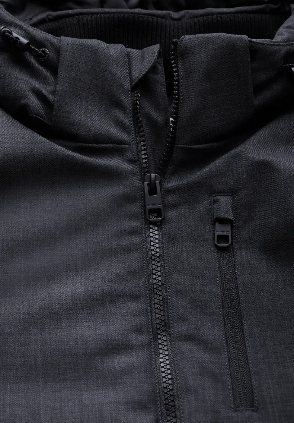 Veste avec capuche amovible