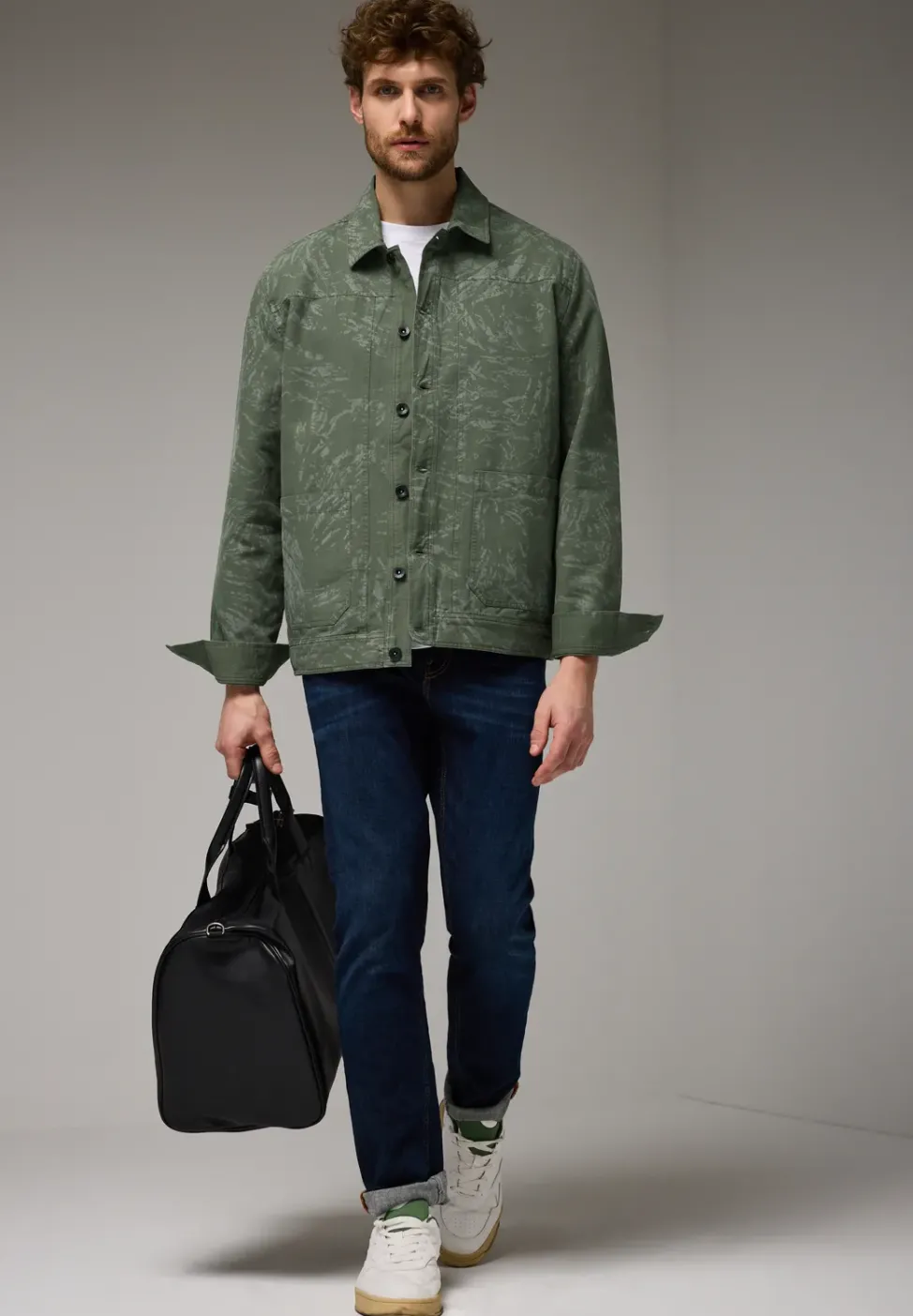 Veste avec imprimé