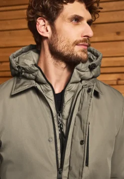Veste avec insert doublé