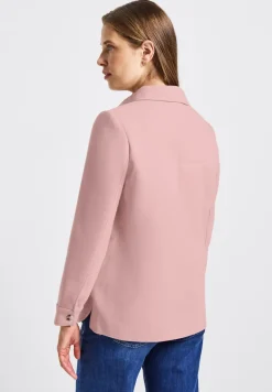 Veste-chemise à aspect laine