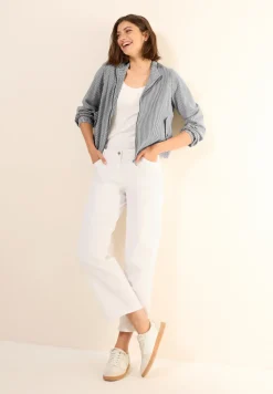 Veste courte en seersucker